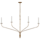 Belfair Grande Four Light Linear Chandelier