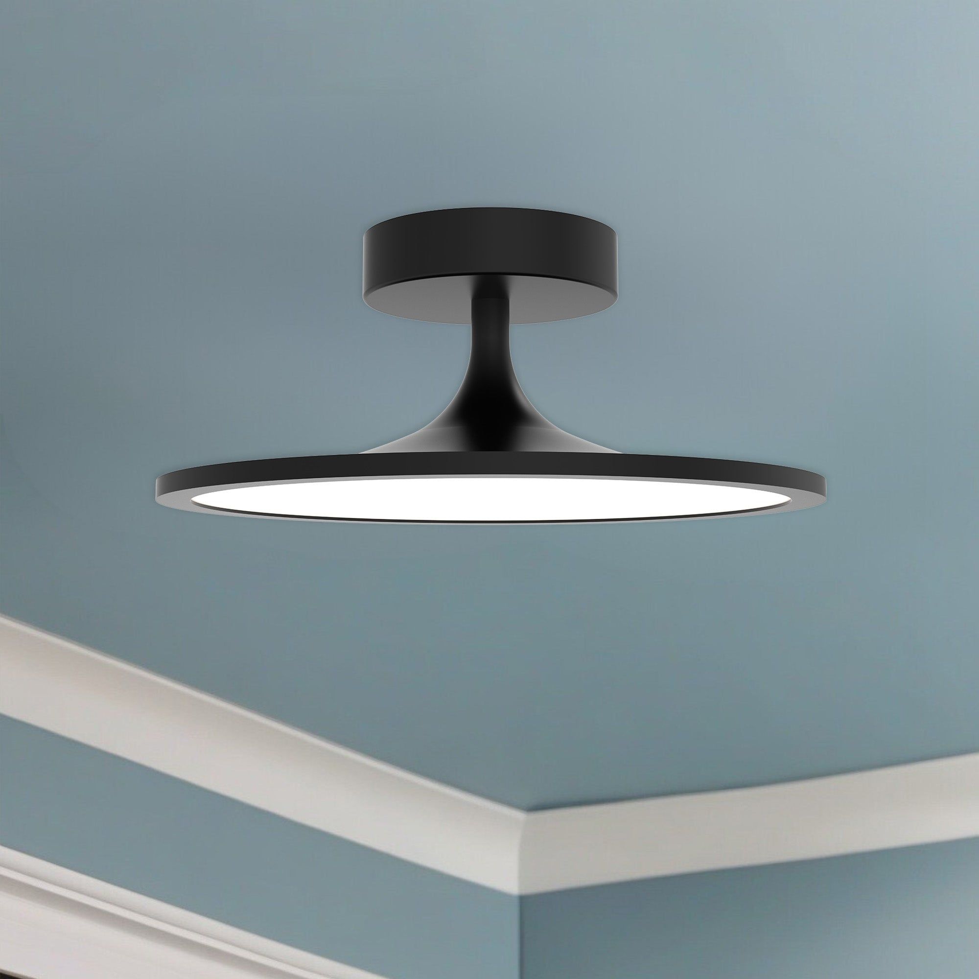 Issa 12" LED Semi Flush Mount