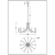 Olette 12-Light 36" Chandelier