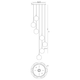 Iissa 7-Light 21" Chandelier