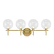 Iissa 4-Light Vanity Light