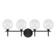 Iissa 4-Light Vanity Light