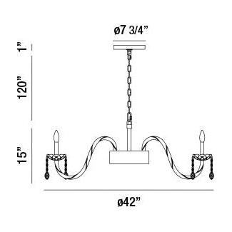 Ferrero 12-Light Chandelier