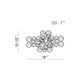 Trento 2-Light Wall Sconce/Ceiling