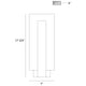 Carta 1-Light Outdoor Wall Light