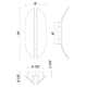 Inntra 14" Outdoor Wall Mount