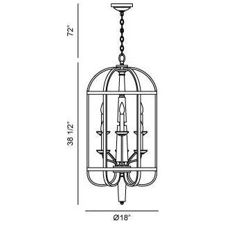 Senze 6-Light Lantern