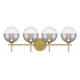 Iissa 4-Light Vanity Light