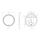 Artell 32x32" LED Mirror