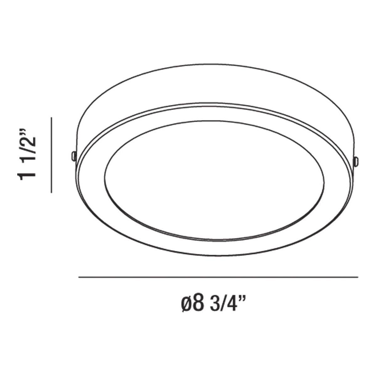 Brant 1-Light Flush Mount