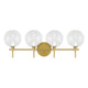 Iissa 4-Light Vanity Light
