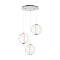 Atomo 3-Light Chandelier