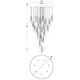Norah 26-Light 39" Chandelier