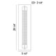 Pari 2-Light Outdoor Wall Sconce