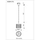 Perrene 3-Light Chandelier