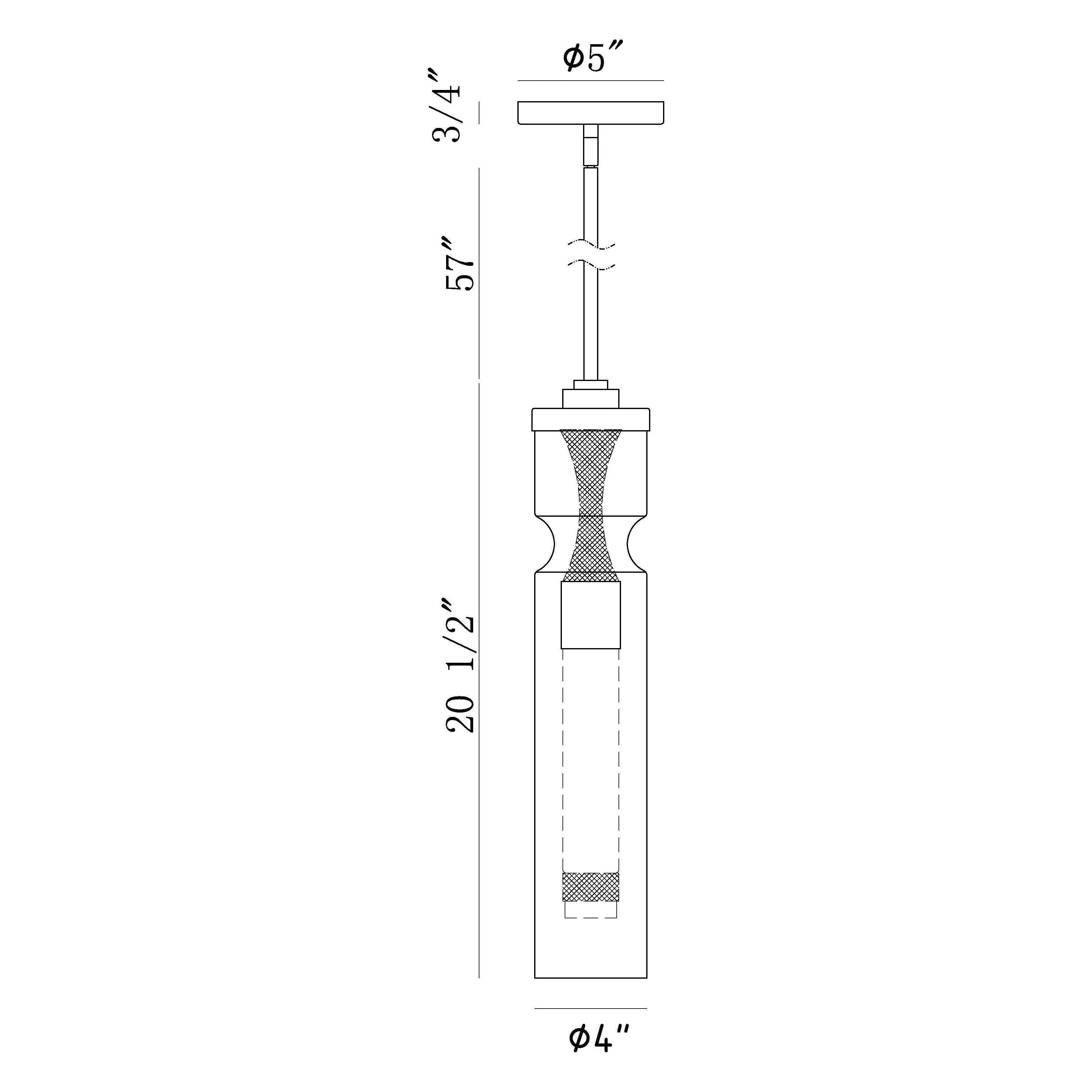 Mistero 1-Light Pendant