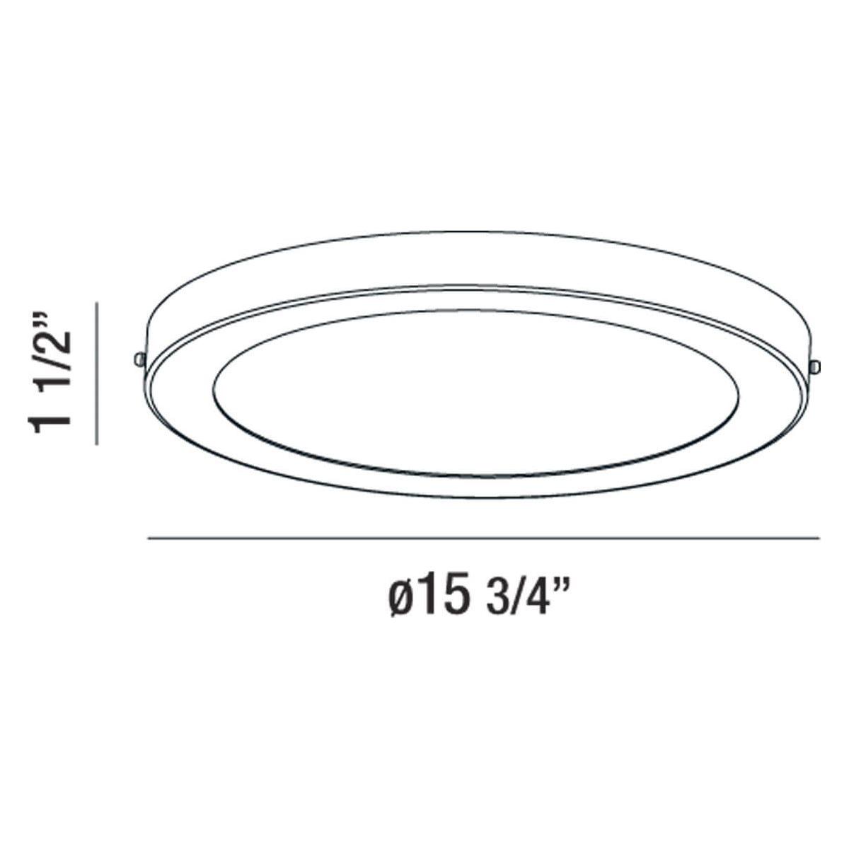 Brant 1-Light Flush Mount