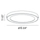 Brant 1-Light Flush Mount