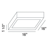 Avon 1-Light Flush Mount