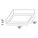 Avon 1-Light Flush Mount