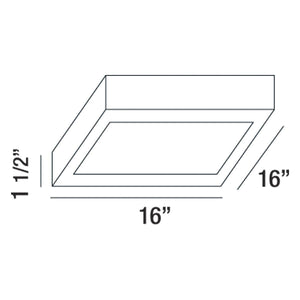 Avon 1-Light Flush Mount