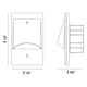 36038 1-Light Step Light