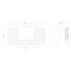 Kasha 1-Light Vanity