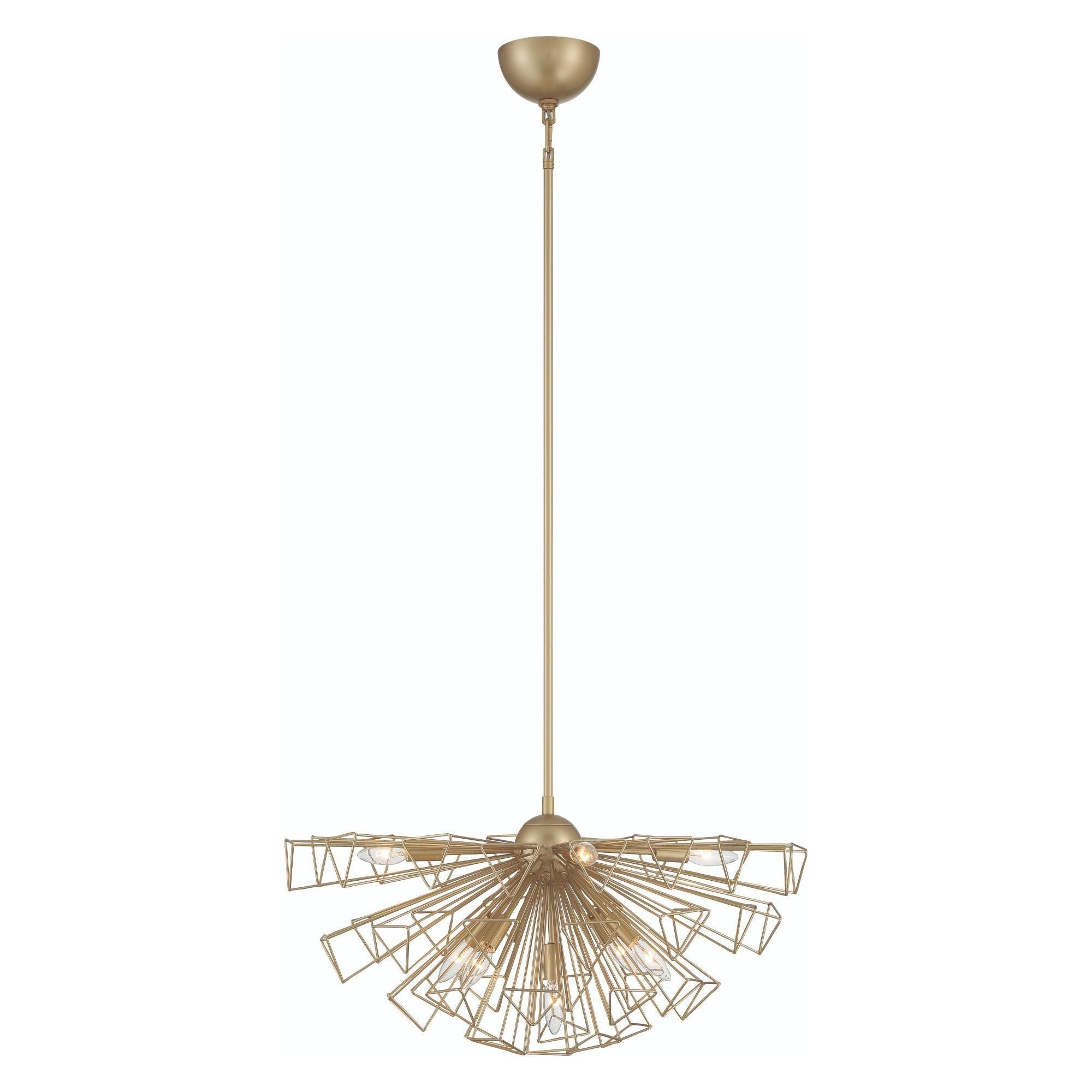 Dendelio 9-Light Convertible Chandelier