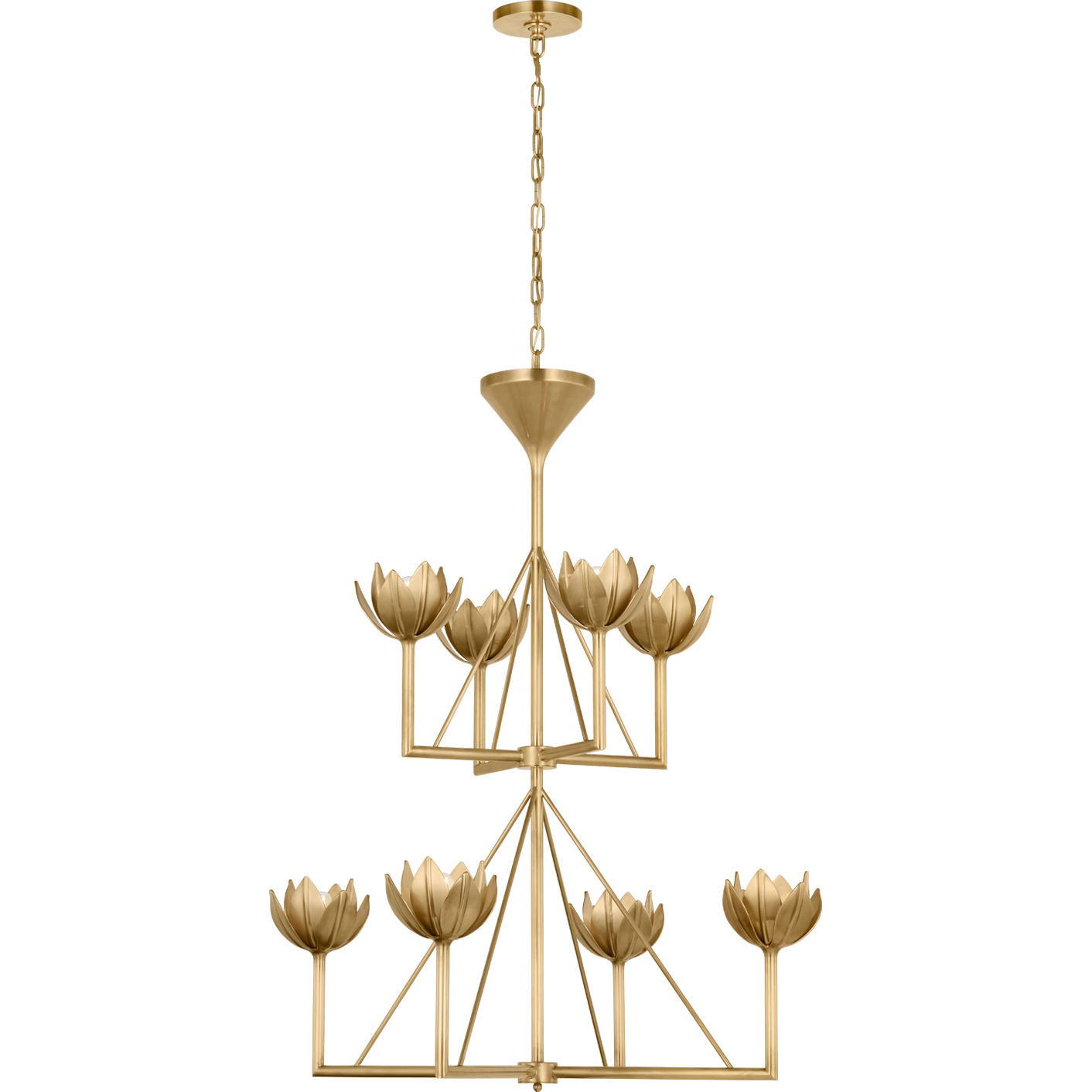 Alberto Medium Two Tier Chandelier