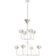 Alberto Medium Two Tier Chandelier