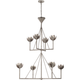 Alberto Large Two Tier Chandelier