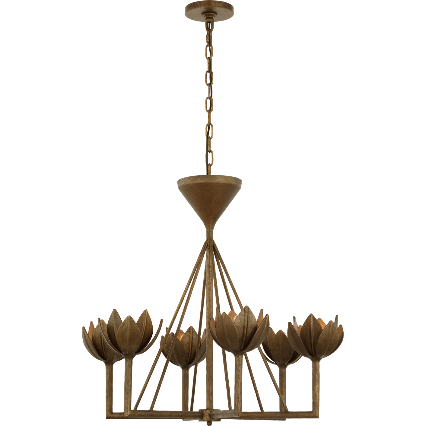 Alberto Small Low Ceiling Chandelier