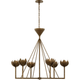 Alberto Large Low Ceiling Chandelier
