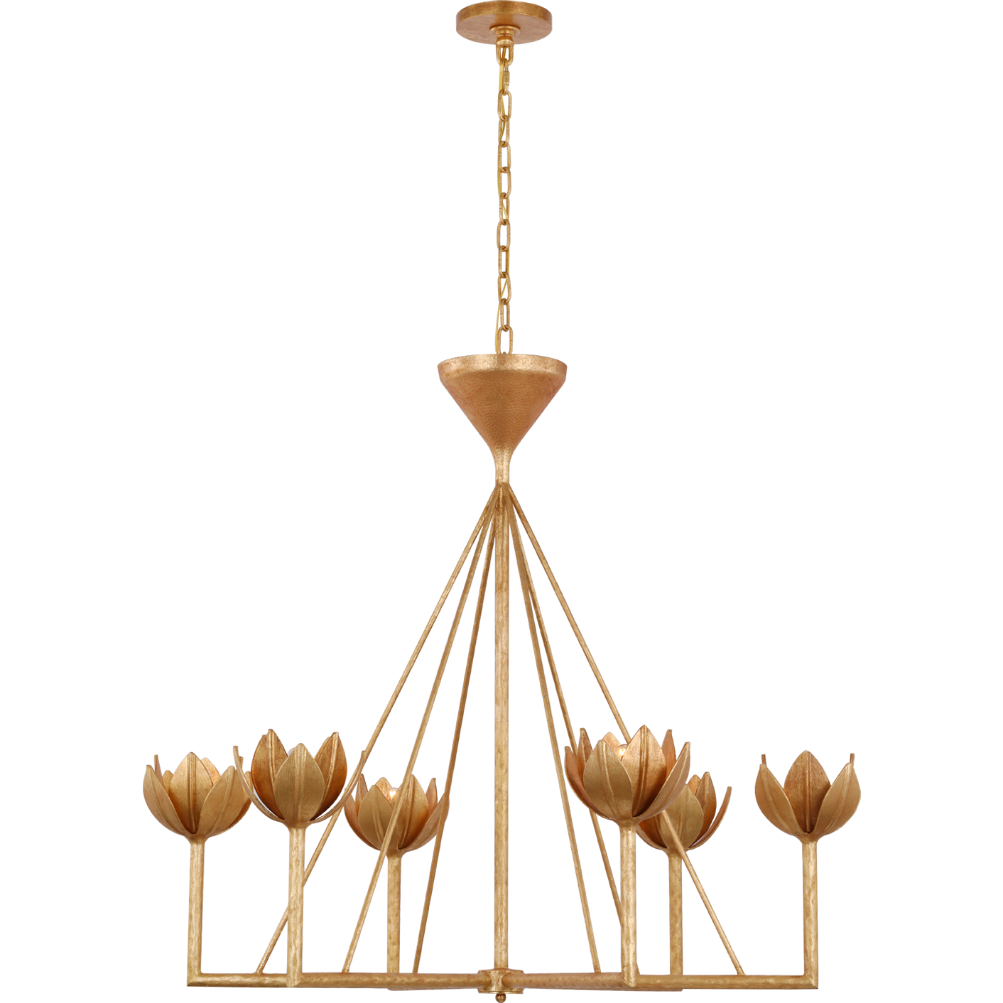 Alberto Large Low Ceiling Chandelier