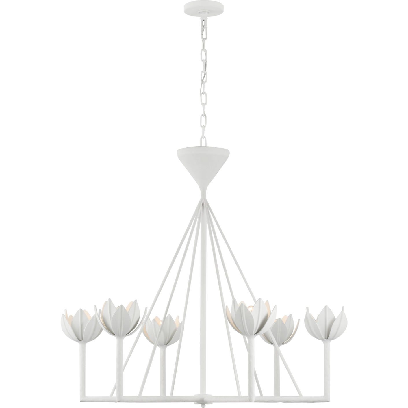 Alberto Large Low Ceiling Chandelier