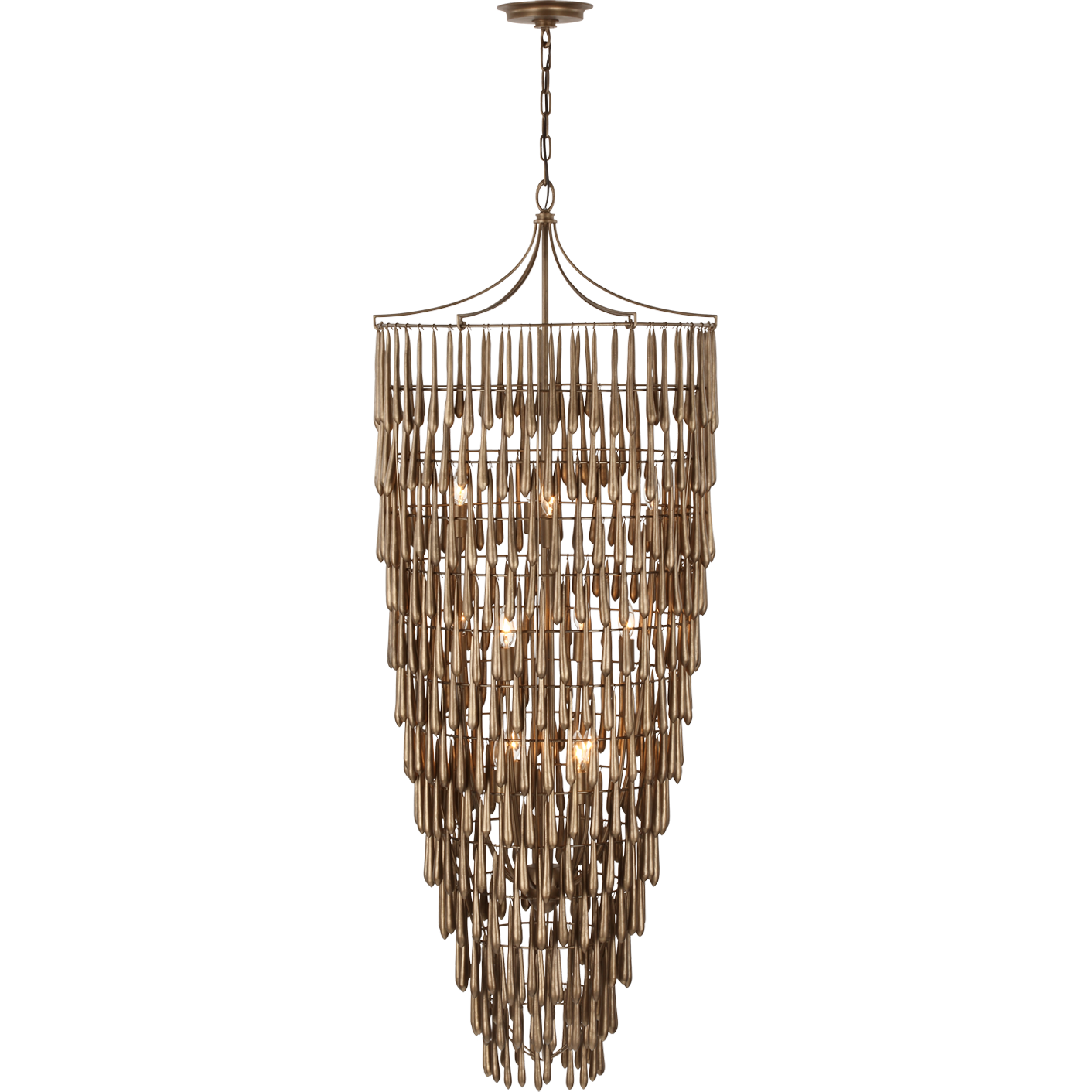 Vacarro Tall Cascading Chandelier