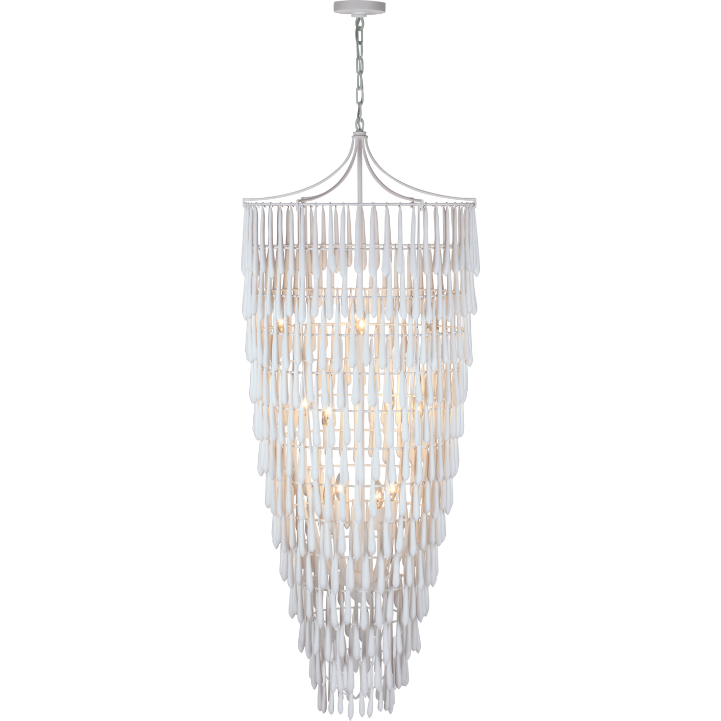 Vacarro Tall Cascading Chandelier