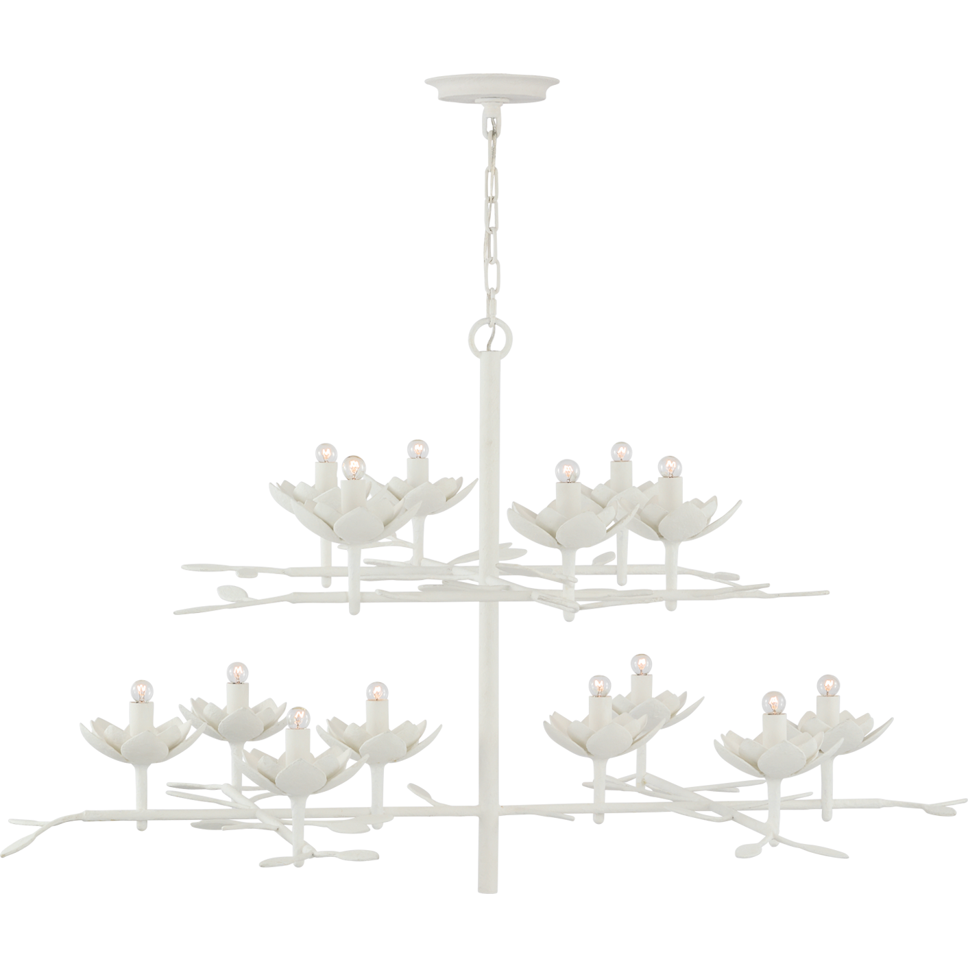 Clementine 53" Tiered Chandelier