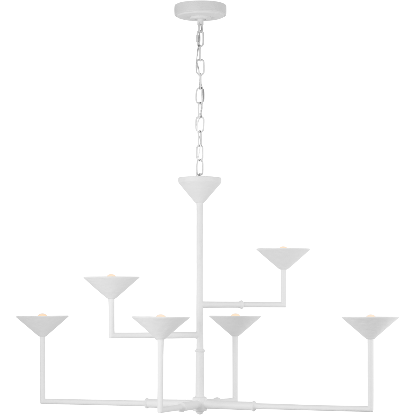 Eleanor 53" Asymmetric Chandelier