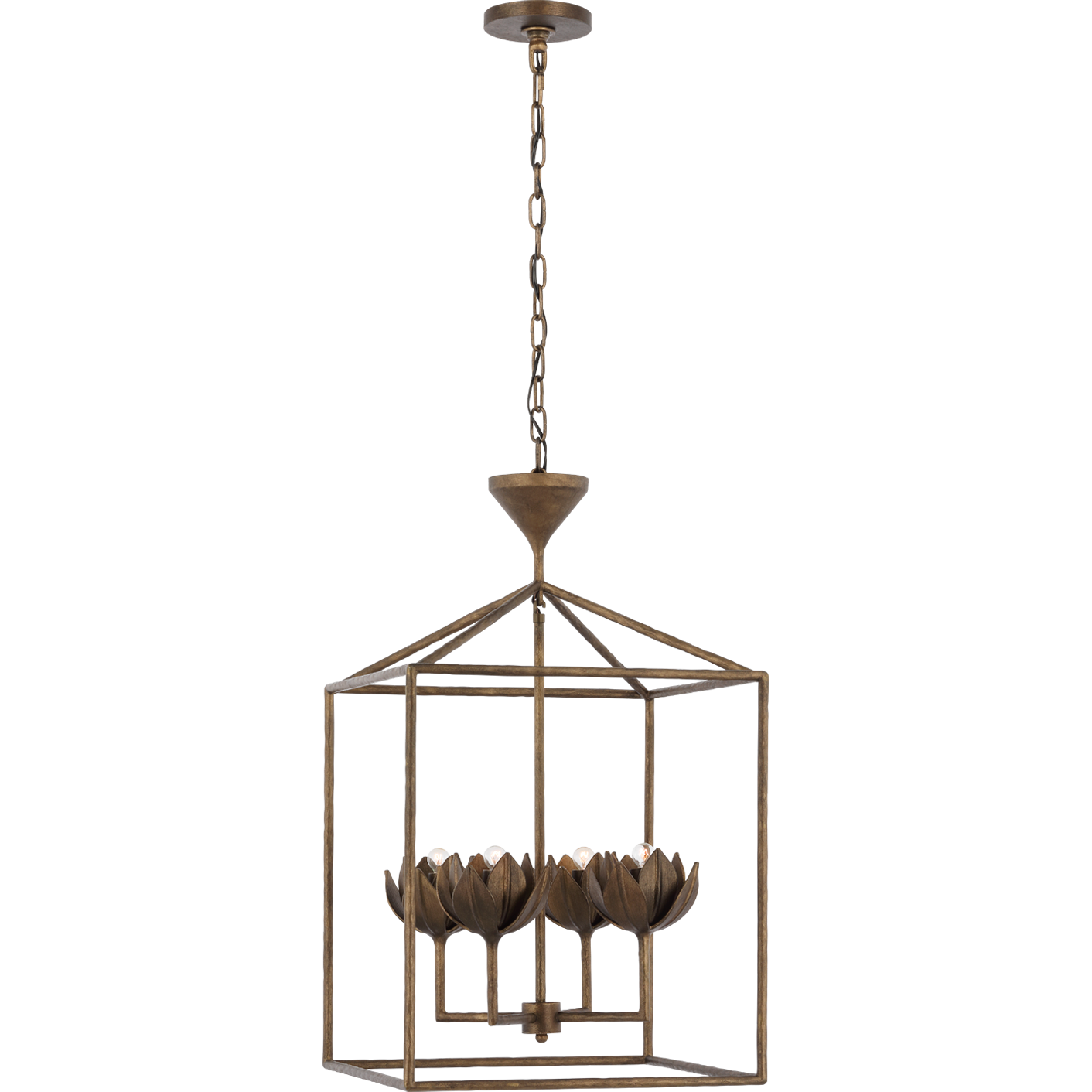 Alberto Medium Open Cage Lantern