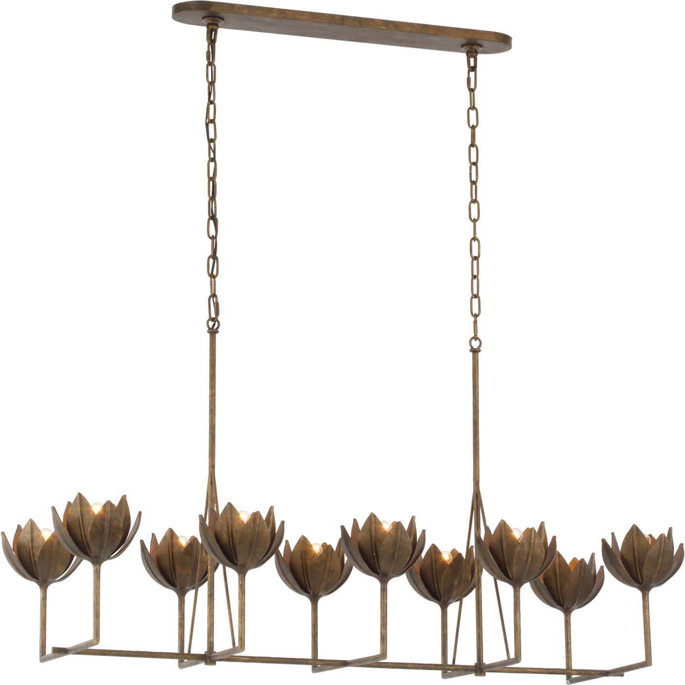 Alberto Large Linear Chandelier