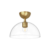 Jude 12" 1-Light Semi Flush Mount