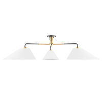 Duo Semi Flush