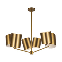 Keiko 30" 6-Light Chandelier