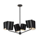 Keiko 6-Light 30" Chandelier