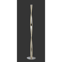 Twist LED Floor Lamp Chrome