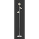 3-Light Adjustable Head Table Lamp Chrome
