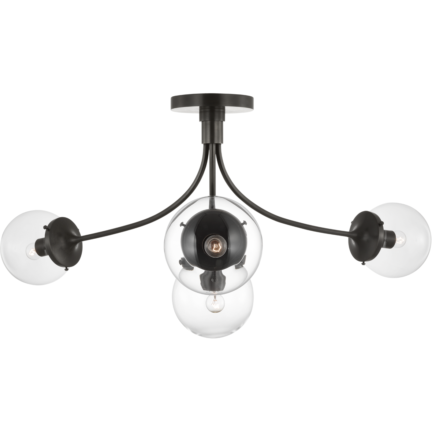 Prescott Large Semi Flush Mount