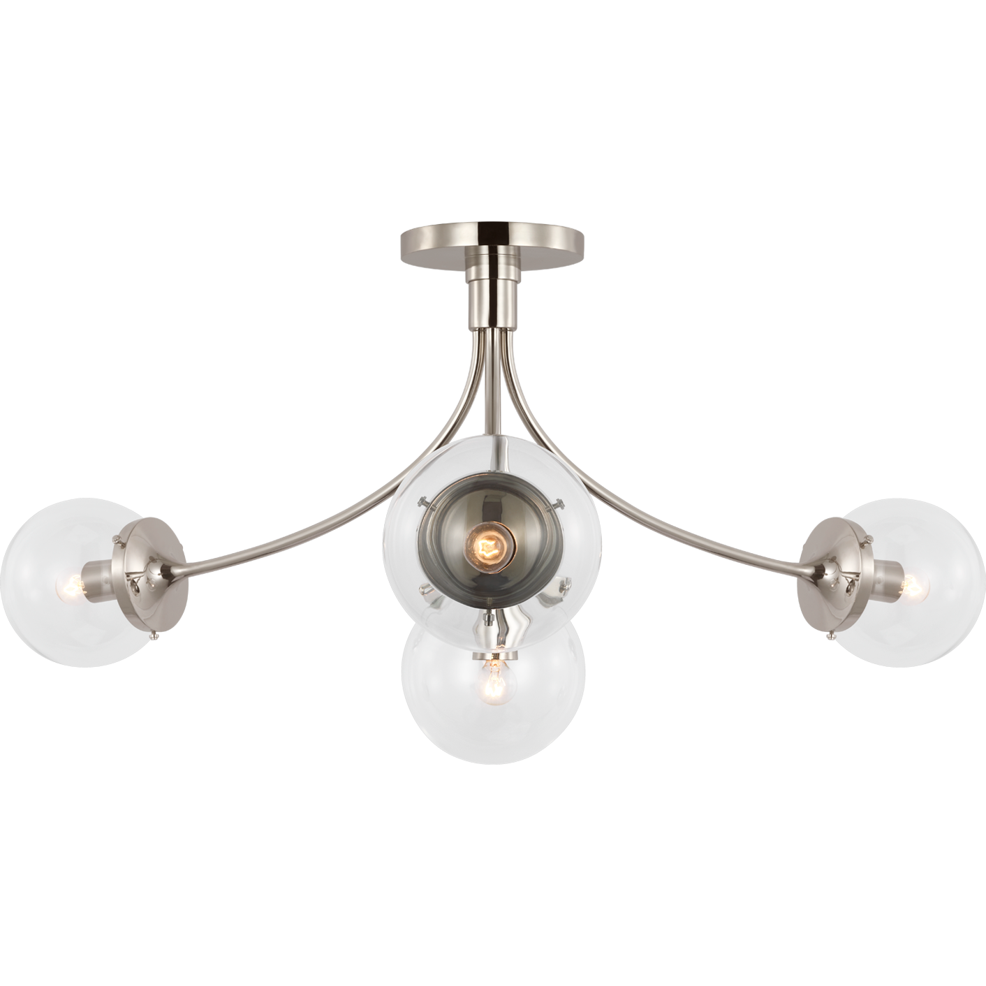 Prescott Large Semi Flush Mount