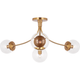 Prescott Large Semi Flush Mount